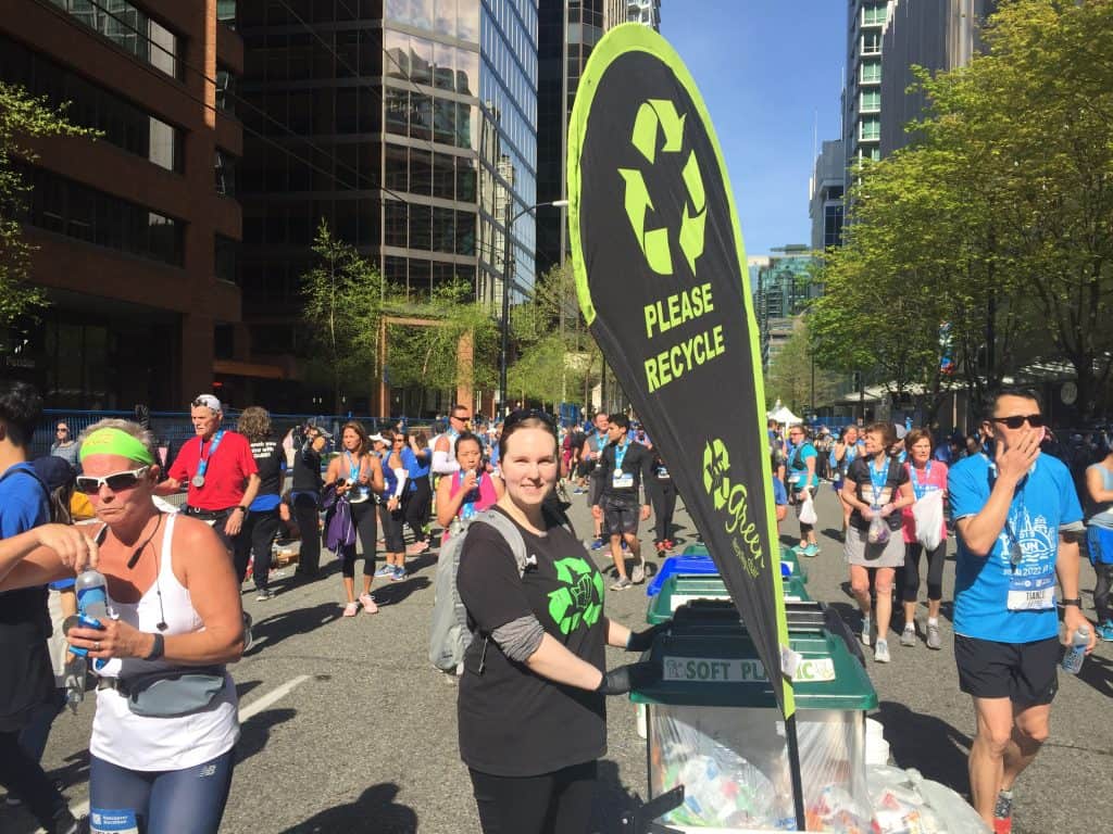 Green Chair Recycling at an event