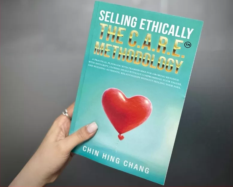 Selling Ethically: The Care Methodology Book with Hand